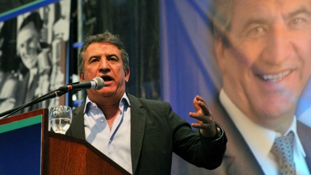 Sergio Urribarri, precandidato a Presidente