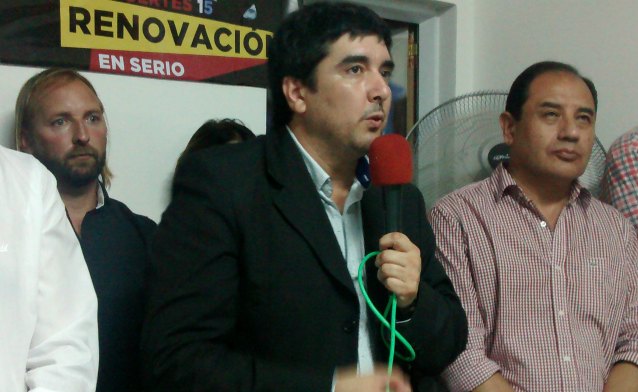Fuertes con duro discurso opositor en el lanzamiento de Ruiz Orrico