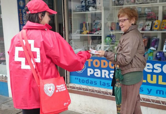 La Cruz Roja participó del Día Mundial de prevención de Sida