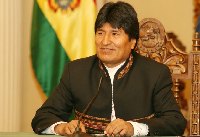 Presidente de Bolivia, Evo Morales