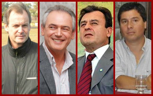 Bordet, Bisogni, Benedetti y Zavallo juntos, el viernes, en Concepción