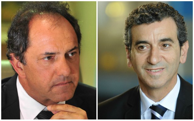 Daniel Scioli y Florencio Randazzo