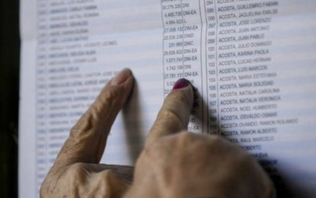 Este sábado vence el plazo para los reclamos por datos erróneos en el padrón provisorio 