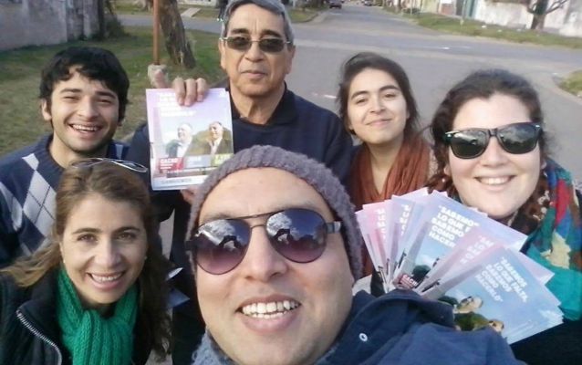 La juventud de Cacho Rodríguez metió selfies de caminata
