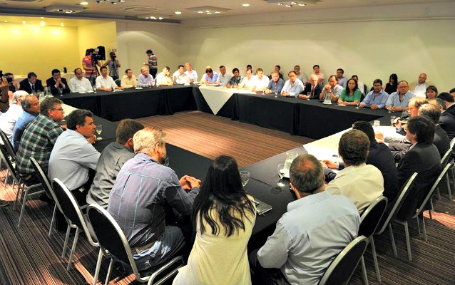 Bordet se reunió con los intendentes electos de Cambiemos