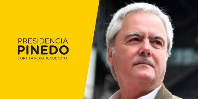 Crearon una cuenta humorística de la corta presidencia de Pinedo