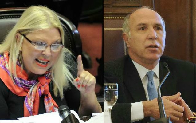 Carrió y su primera denuncia del año; contra Lorenzetti por 