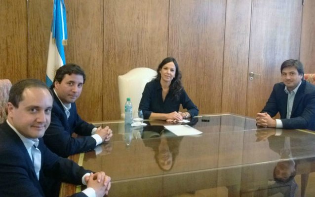 Mattiauda, La Madrid y Morchio obtuvieron su foto con ministra de Macri