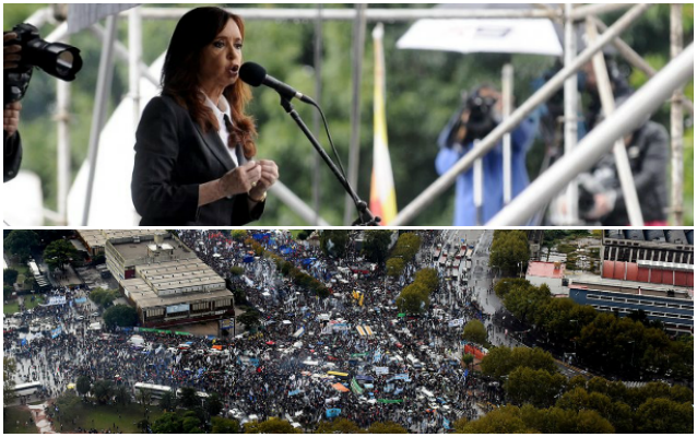 CFK propuso formar un “Gran Frente Ciudadano” contra el ajuste macrista