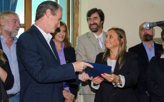 Bordet puso en funciones a la nueva directora del Copnaf: 