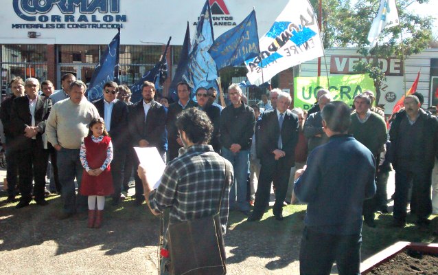 La CGT junto a Lauritto, gremios y agrupaciones festejó el Día del Trabajador