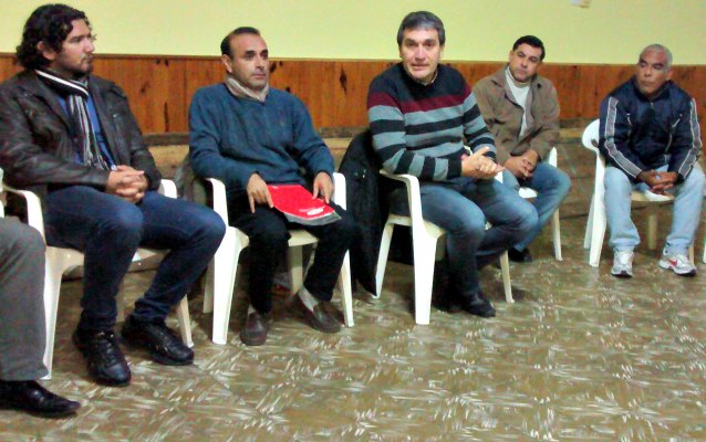 Valenzuela se reunió con la CGT uruguayense por el posible cierre del ramal Urquiza