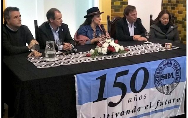 Michetti festejó en Paraná el aniversario 150 de la SRA