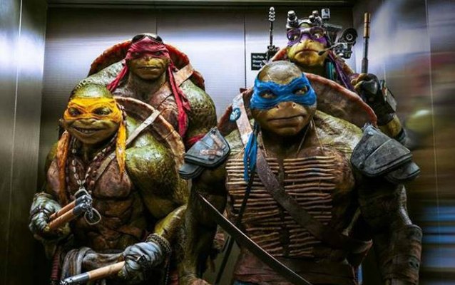 “Las Tortugas Ninjas” y “El conjuro” en el cine