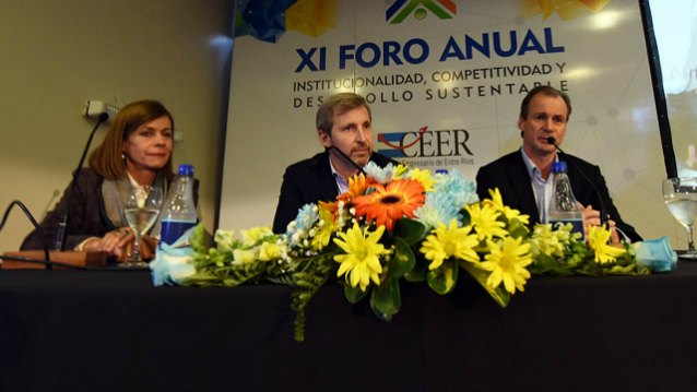 Frigerio, junto a Bordet y empresarios entrerrianos, anunció una reforma tributaria	 