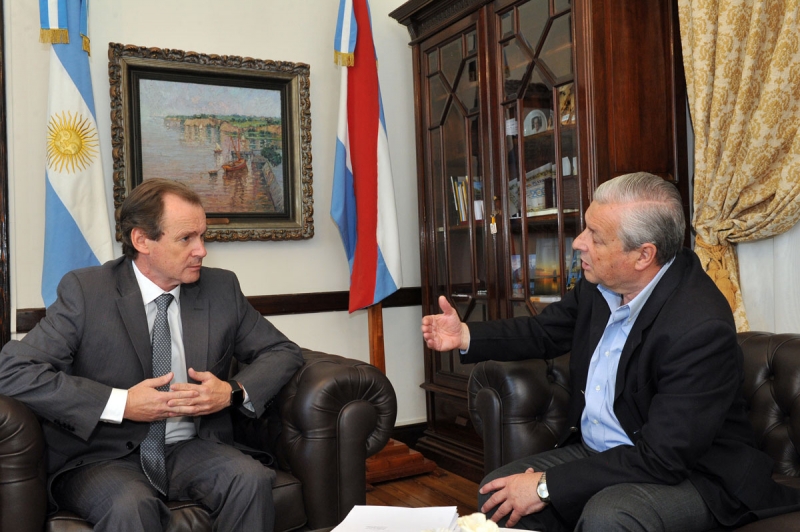 Bordet y Lauritto, con los proyectos para el Agua y la Defensa Norte