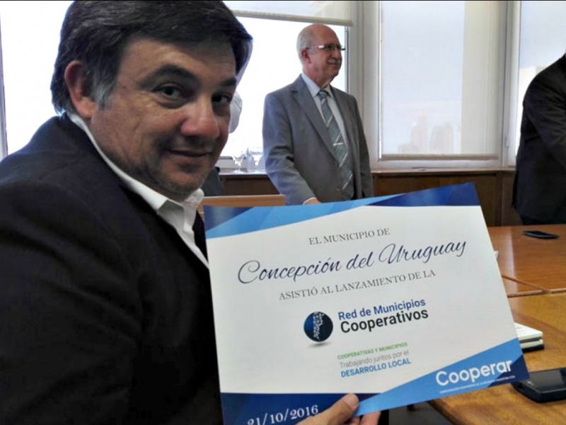 Concepción adhirió a la Red de Municipios Cooperativos