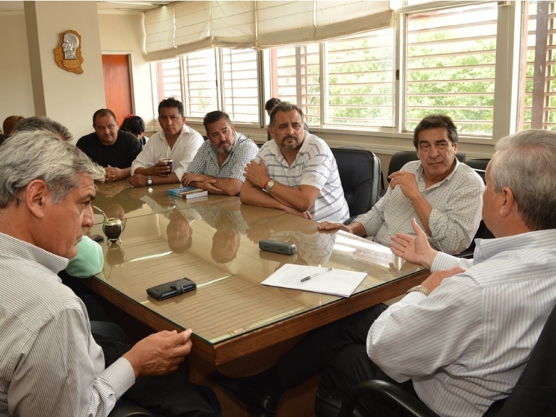 Consejo Directivo Nacional de ATE se reunió con el Intendente