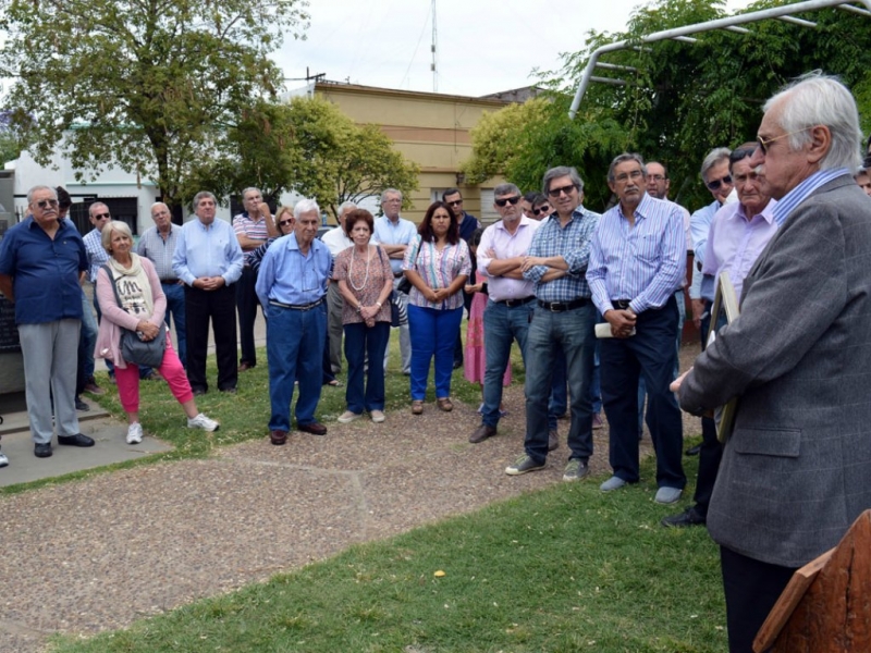 El radicalismo recordó a Illia con la presencia del hijo del ex presidente