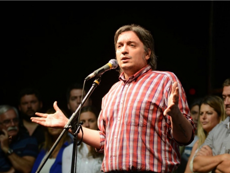 El discurso de Máximo Kirchner en Paraná