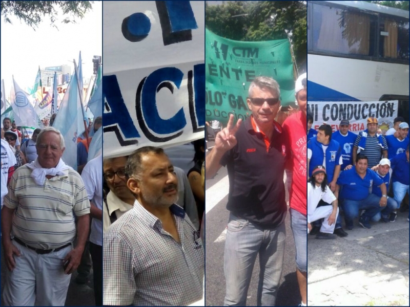 Las imágenes de los uruguayenses en el acto de la CGT