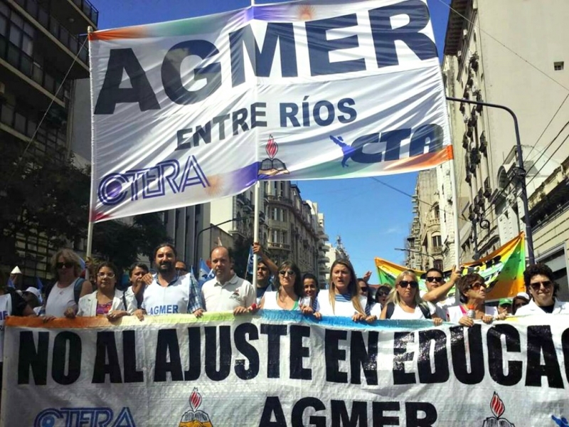 Desde Agmer cruzaron a Artusi por ir contra el Paro Docente: “Es lamentable