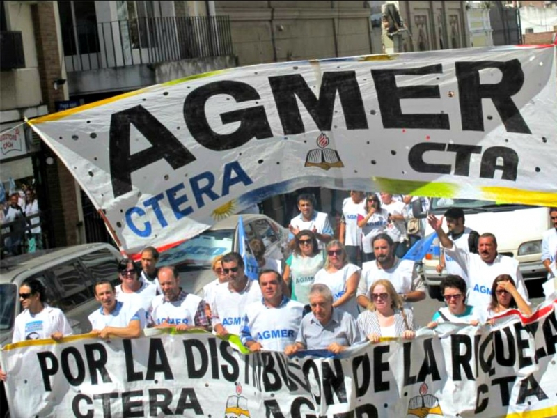 Agmer se suma al paro nacional docente de cuatro días