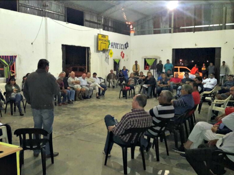 Los “Libres Pensadores” llevaron su reunión al territorio