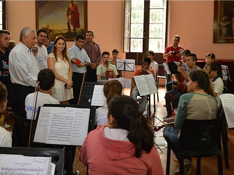 Seminario Nacional de Orquestas Infantiles y Juveniles en La Histórica