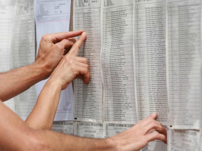 A revisar el Padrón Provisorio, hasta el 29 de mayo