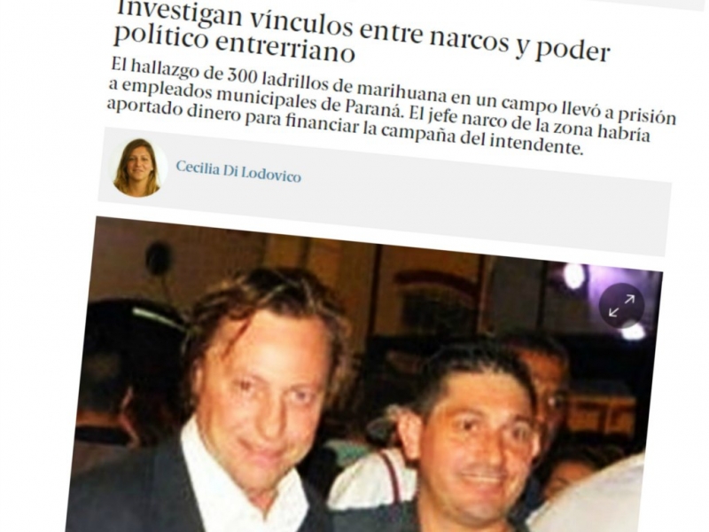 La prensa nacional vincula a Varisco con un cartel narco